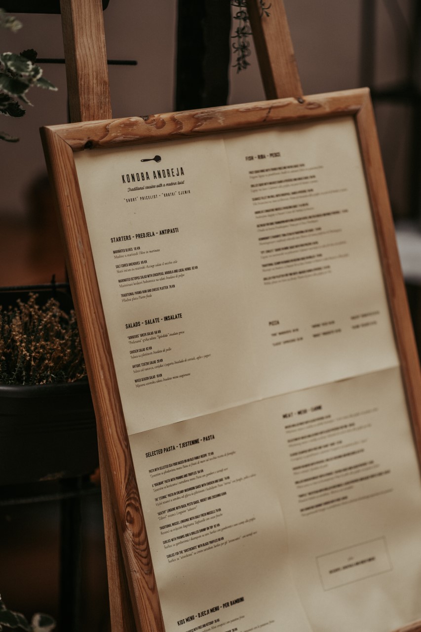 Menu Board